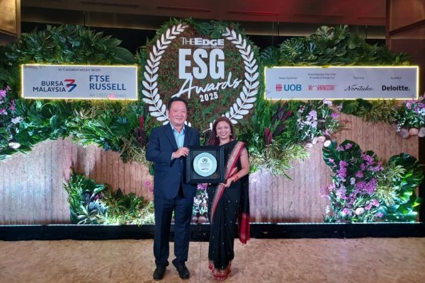 ESG Unitrade Industries Berhad is proud to be recognised as one of the Top Performers in the ACE Market of Bursa Malaysia at The Edge Malaysia ESG Awards 2025. This award highlights our commitment to collectively drive progress to build our sustainable tomorrow. Together with our partners and community, we will continue to bring positive impact for people and our environment. We are committed to advancing our Net Zero 2050 Roadmap to reduce our carbon footprint with carefully thought off strategies. We will also continue scaling up our solar and metal recycling operations. Whilst our focus is remains steadfast on our goal, we will always prioritise the safety and wellbeing of our people, without whom this success would not have been possible.